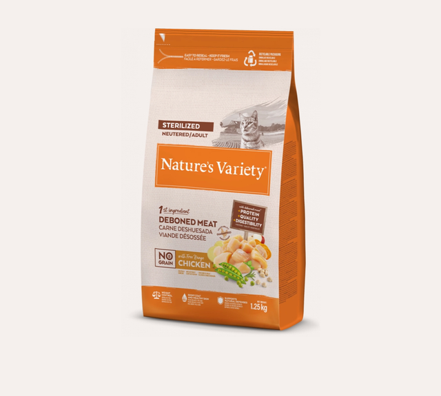 FREE RANGE CHICKEN FOR ADULT CATS 1.25g e