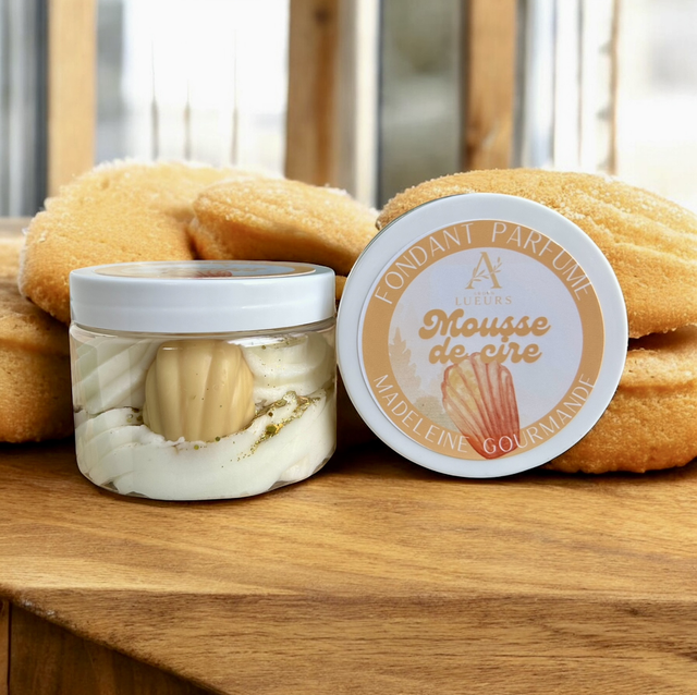Mousse de cire Madeleine gourmande