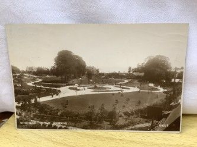 Minehead, The Gardens, Somerset, Posted Photochrom Co. Ltd. vintage postcard. Our Ref No. R498 £2.25
