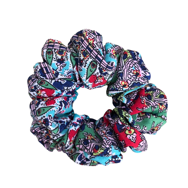 Scrunchie blue taille M
