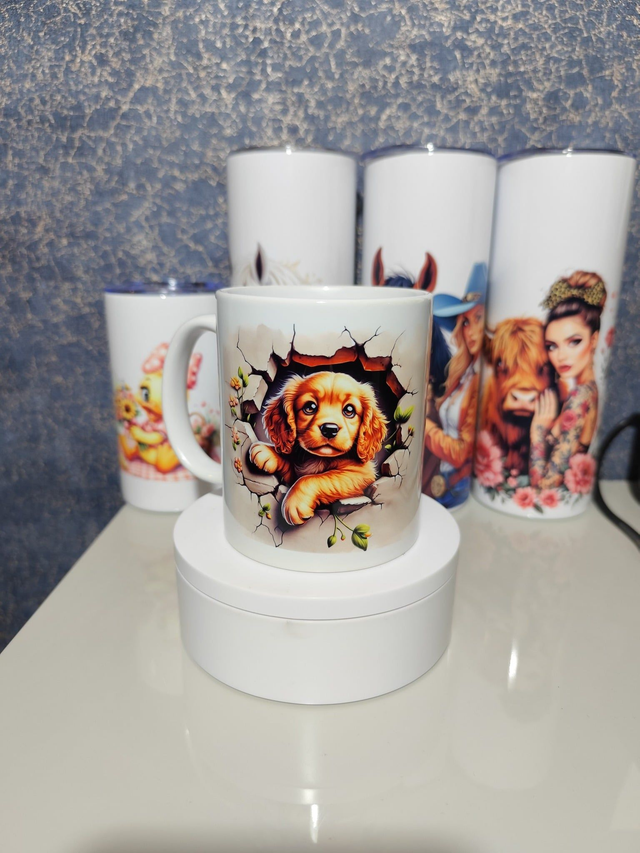 Puppy Breakout - Personalised Mug