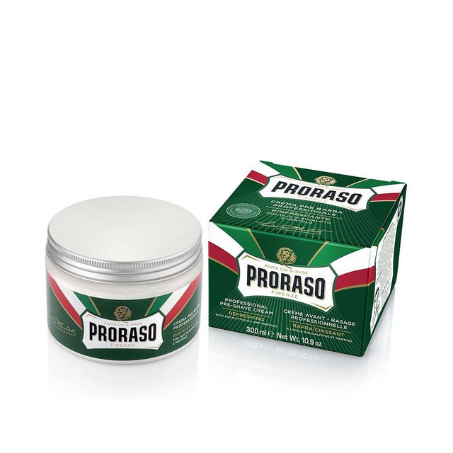 Proraso Green Pre-Shave Cream (Raseerimiseelne, Meestele, 300ml)