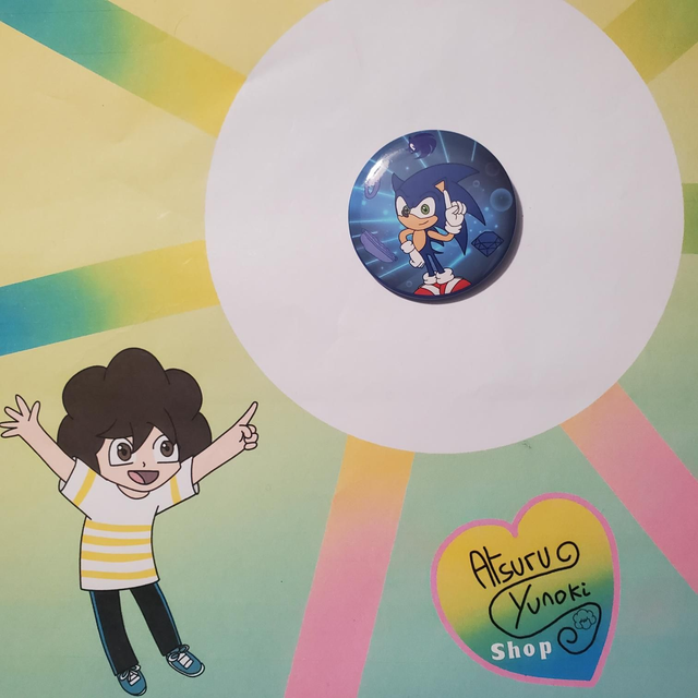Sonic / Rainbow Badges / Serie 10 / Sonic / (Design by Atsuru_Yunoki (me) )