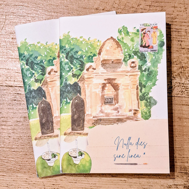 Carnet vierge Temple