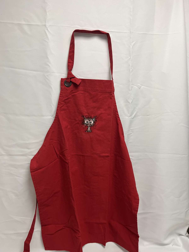 Tablier personnalisé brodé