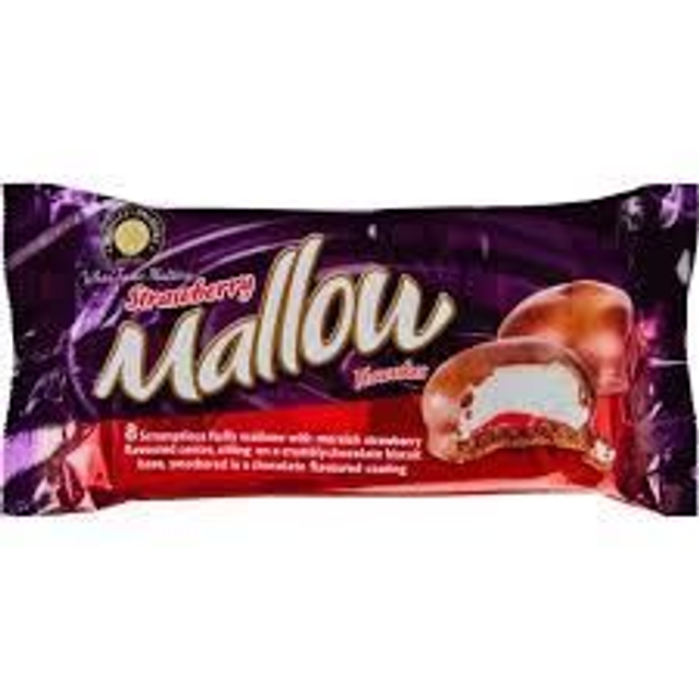 Strawberry Mallow Teacakes 100g 8 Pack 