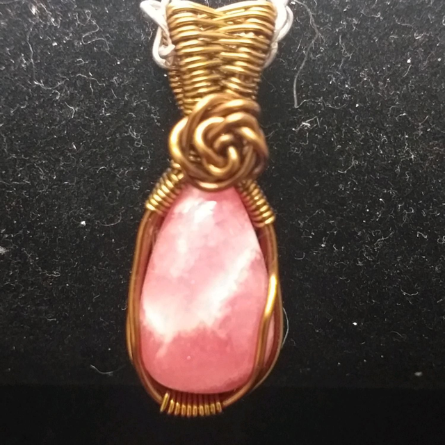 rhodochrosite (pendentif) 