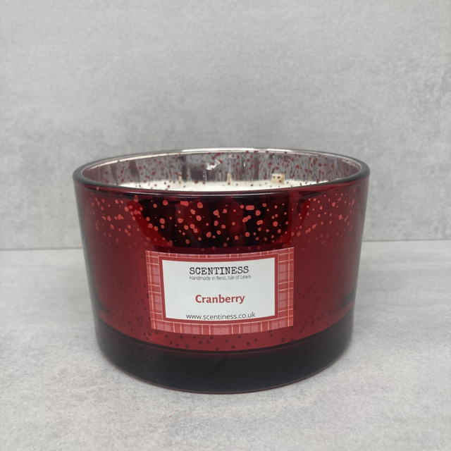 Cranberry 3-wick Candle