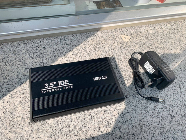 3,5 Zoll IDE Festplattengehäuse aus Aluminium