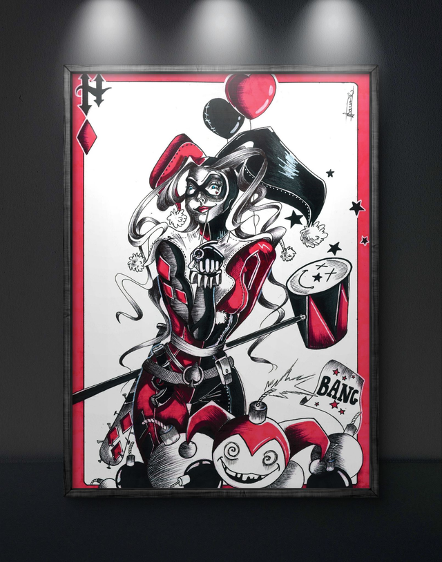 Print &quot;Harley Quinn&quot; - DC Comics