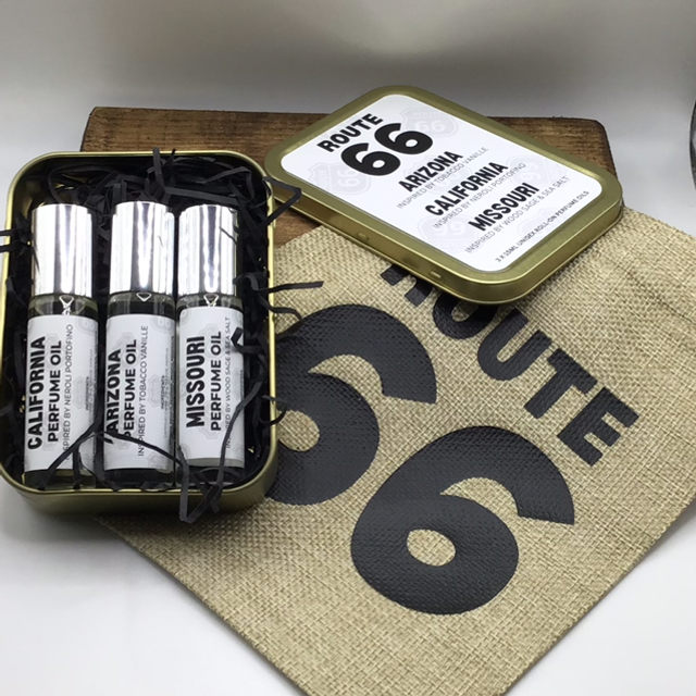 Perfume Oil Gift Set 15ml x 3 Roll On Bottles