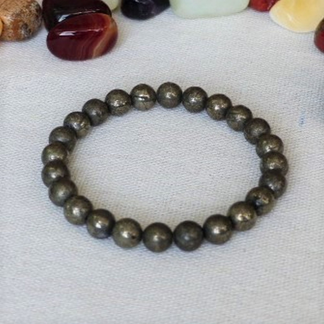 Bracelet Pyrite 8 mm