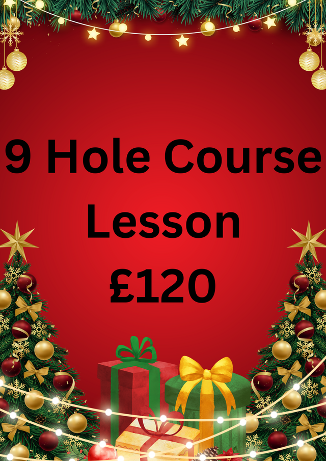9 Hole On Course Lesson