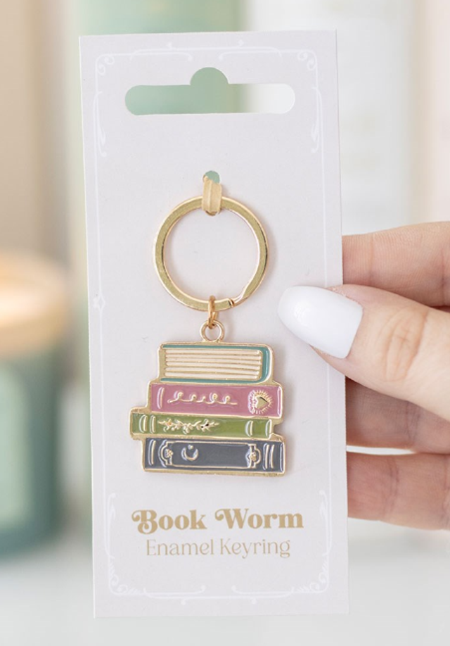 Book Worm Keyring