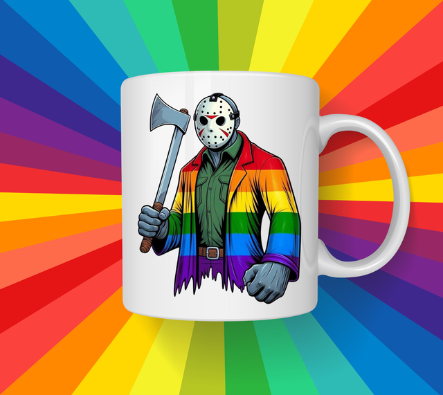 Michael Myers’s pride mug