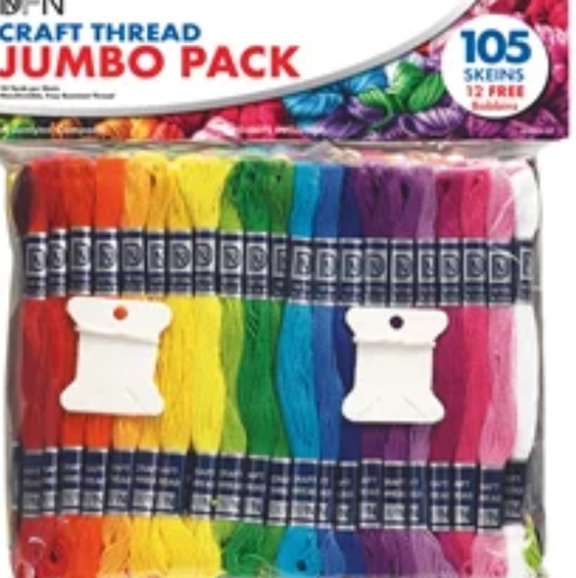 Janlynn Craft Thread 105 Skein Pack