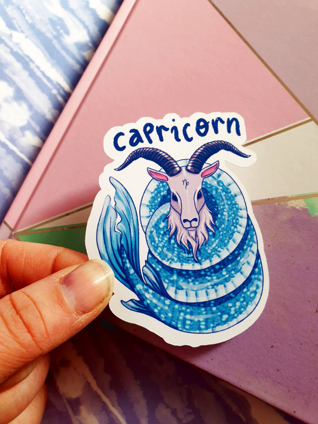 Capricorn Single Sticker