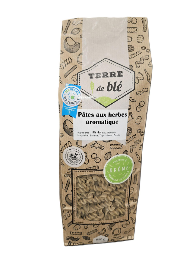 Pâtes Torti herbes Aromatiques 500g