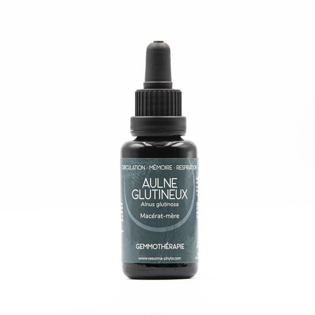 Aulne Glutineux Alnus glutinosa  L. –  Bourgeon bio 30 ml /Vesunna 