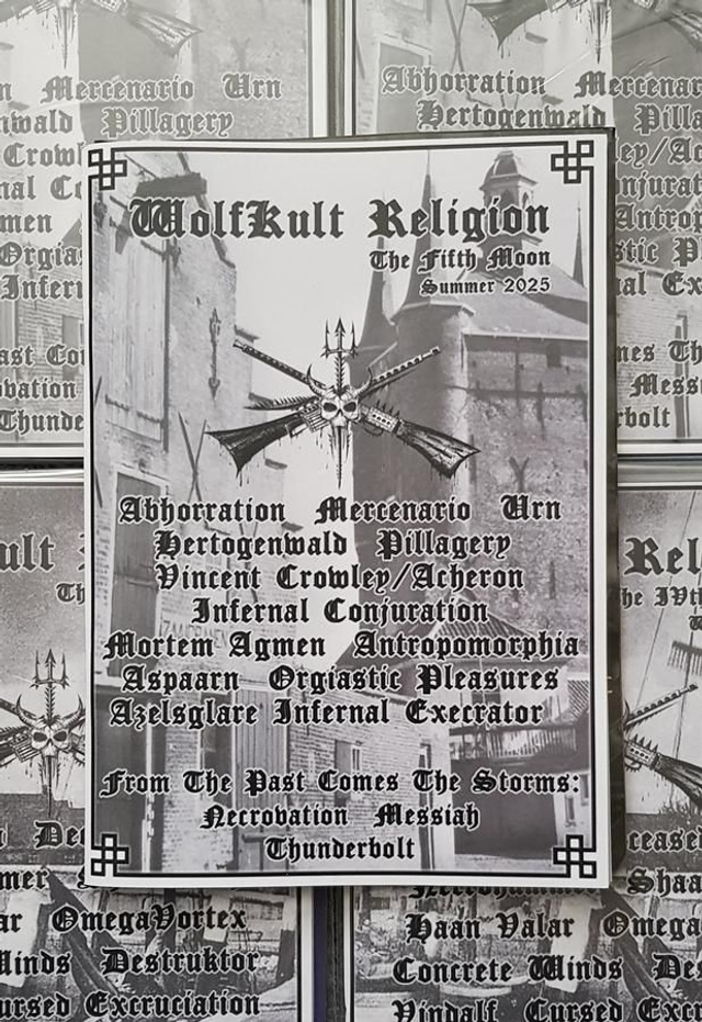 WOLFKULT RELIGION 'zine The Fifth Moon [Summer 2025]