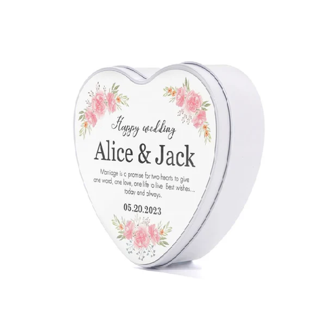 Love Heart Metal Tin