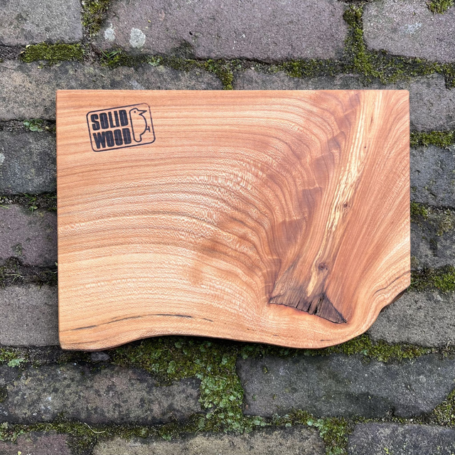 Iepen plankje met knoest 4226