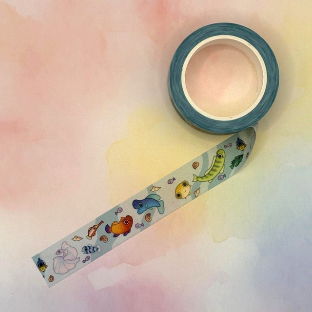 Fish Washi Tape