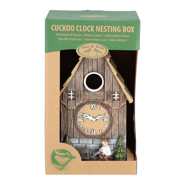 Nichoir Mésanges "Horloge à Coucou" – Style Forêt-Noire