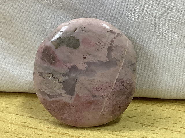 Rhodonite Palm Stone