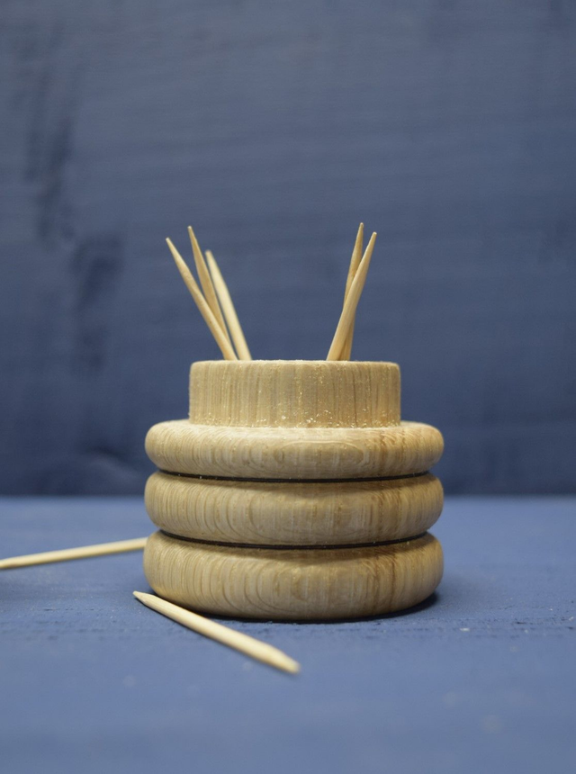 Porte cure-dent en Chêne