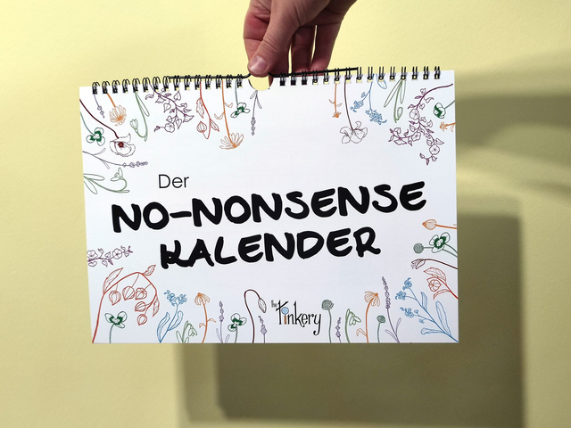 „No-nonsense Kalender“ - wall calendar 2026