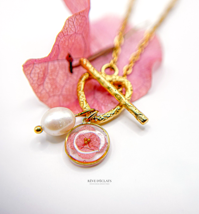 Bracelet - Fleur de bougainvillier