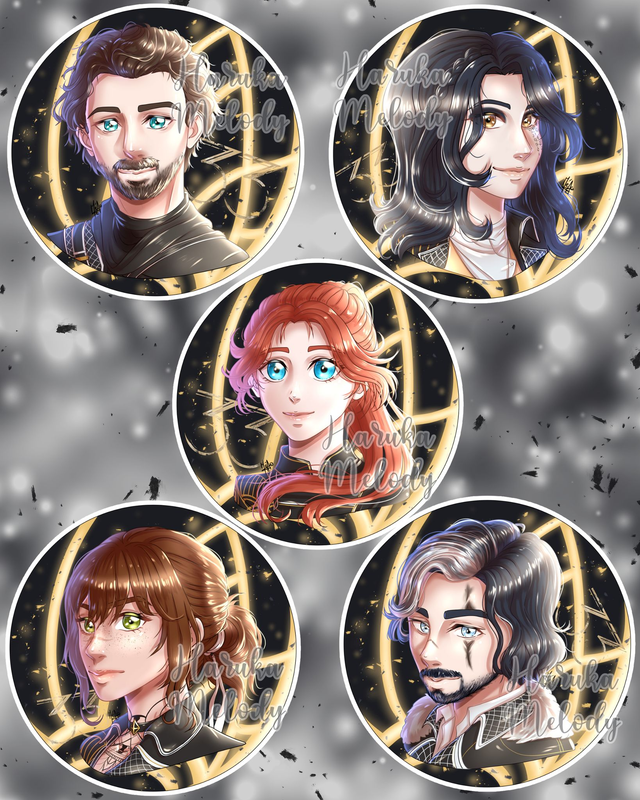 Grand Badge 58mm Clair Obscur: expedition 33