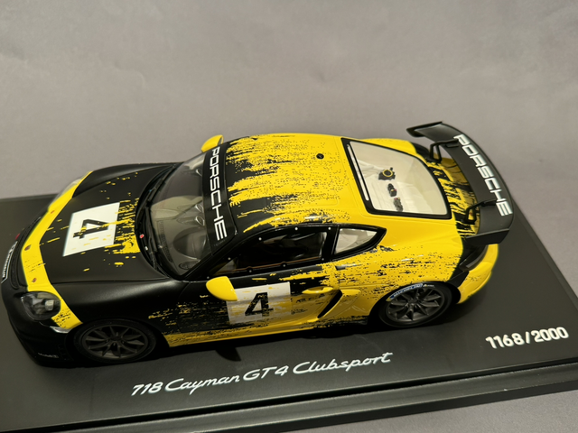 Porsche 718 Cayman GT4 Clubsport 1:18 WAP Collection
