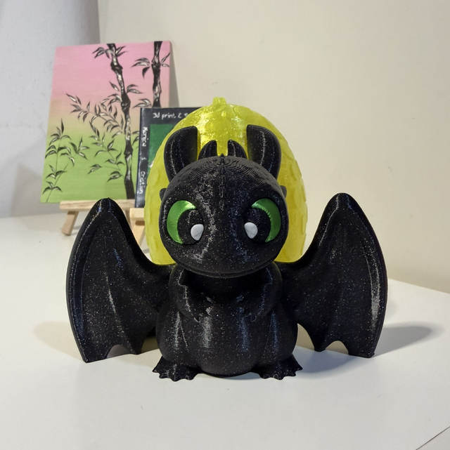 Fanart pla effetto multicolor o glitter