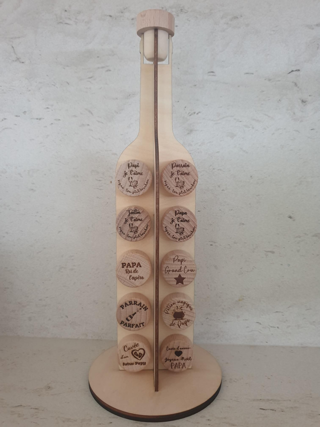 Bouchon réutilisable personnalisé 