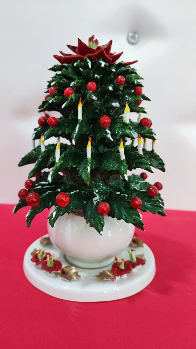 Albero di Natale in ceramica