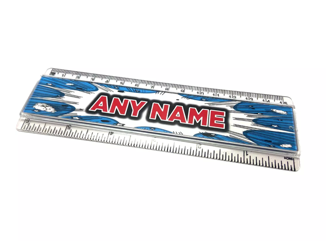 Personalised Ruler - Any Name - Splash
