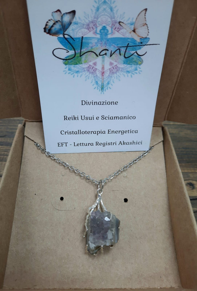 Amuleto donna ametista