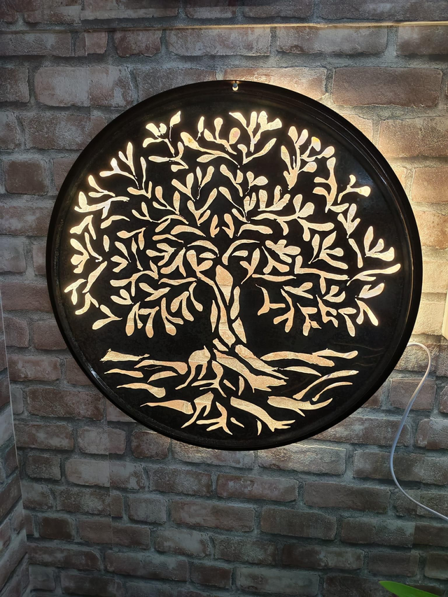 Arbre de vie avec lumière intégrée 