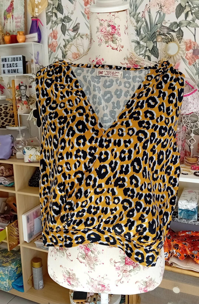 Blouse léopard 