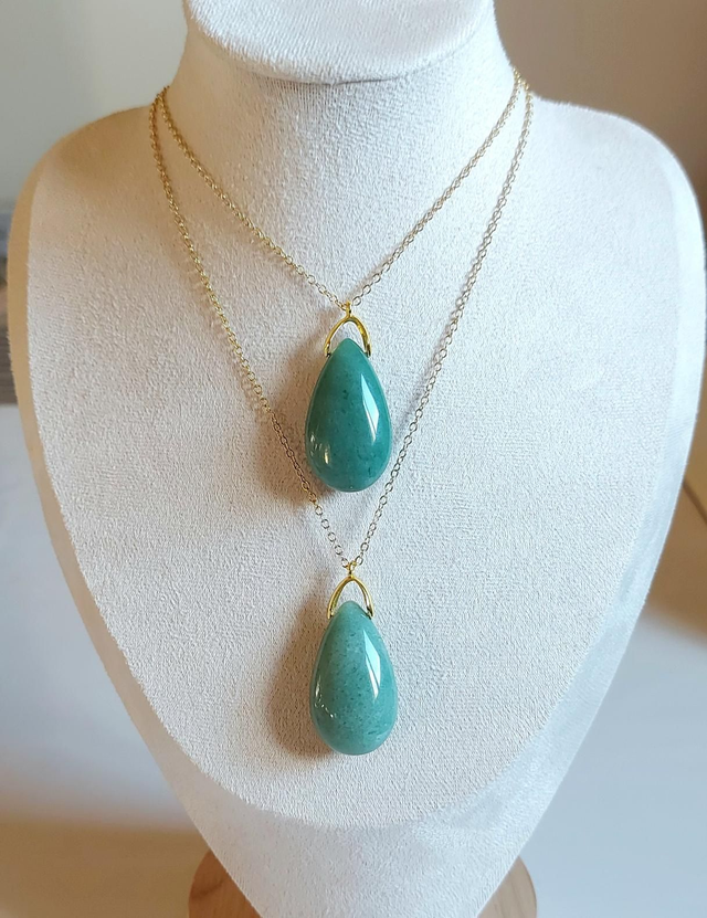 Aventurine Verte "Goutte"