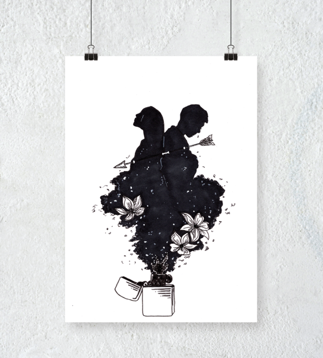 Lovers - Fine Art Prints