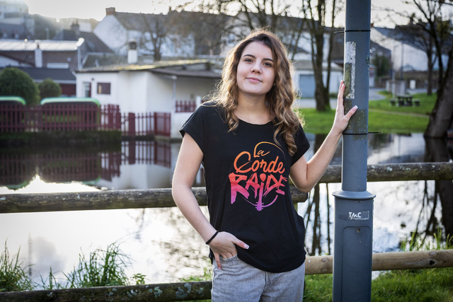 T-shirt Femme Coupe Loose La Corde Raide