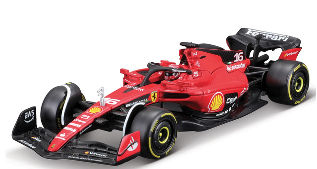 Ferrari F1 SF 23 Ch. Leclerc Bburago 1:43 Formel 1 Liefertermin Dezember 2023