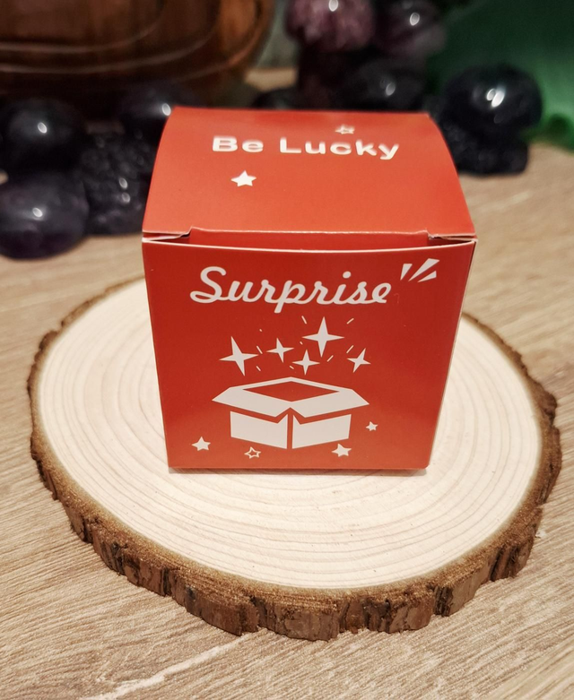 Crystal lucky dip mini box