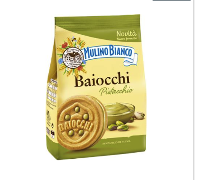 Mulino Bianco - Baiocchi Pisztácia 240g