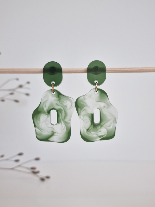 Organique : kaki marbré