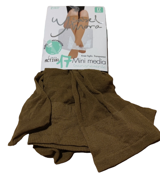 Mi-bas 2 paires TU (Ysabel Mora)