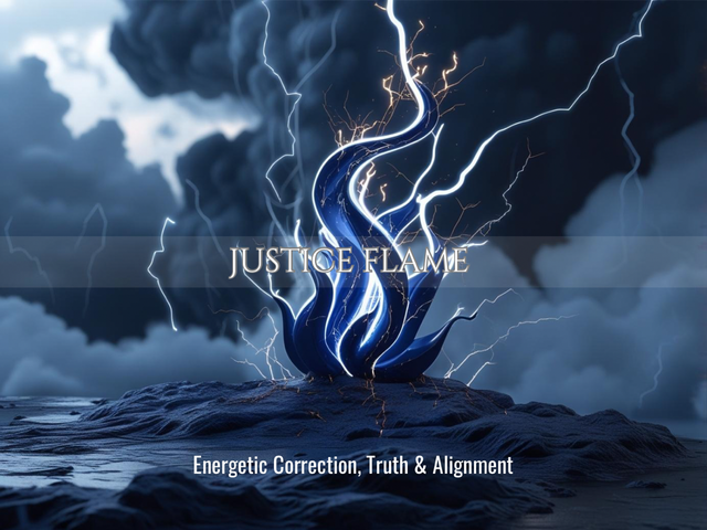Justice Flame | Energetic Correction, Truth &amp; Alignment | Same Day Delivery